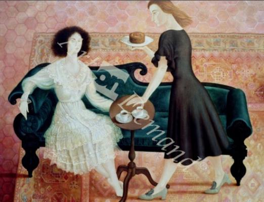 láminas y lienzos de Coffee Morning, 1993