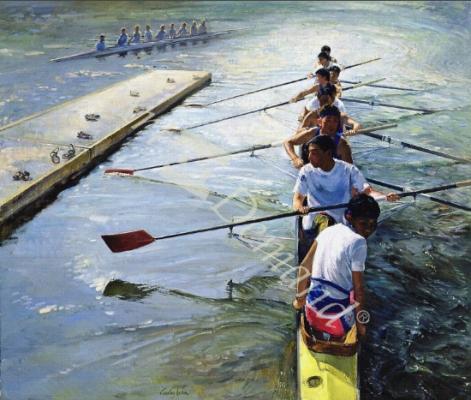 láminas y lienzos de Away from the Raft, Henley