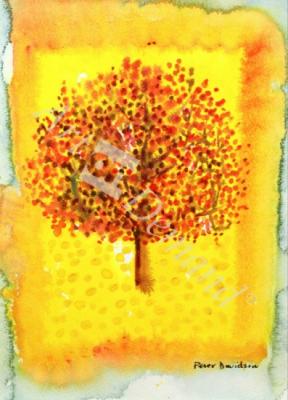 láminas y lienzos de  Fruit-bearing Tree, 1996 (w/c)