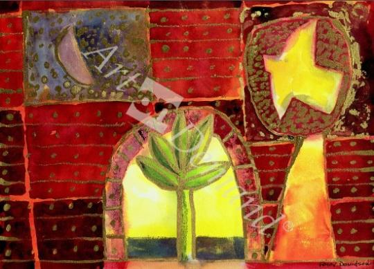 láminas y lienzos de  Bird Song, 1996 (mixed media)