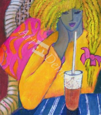 láminas y lienzos de  The Absolute Last Straw (oil on canvas)