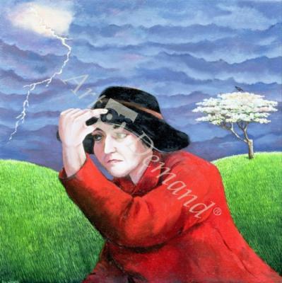 láminas y lienzos de  Determination, or Weathering the Storm (oil on canvas)