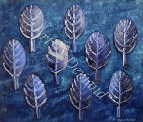 láminas y lienzos de  The Orchard, 1997 (oil on paper)