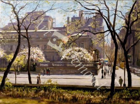 láminas y lienzos de  The Frick Gallery, 1997 (oil on canvas)