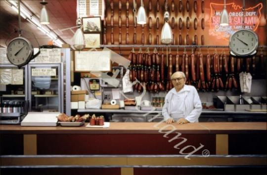 láminas y lienzos de  Katz s Delicatessen, 1993 (oil on panel)