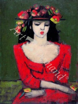 láminas y lienzos de  Fleur (oil on canvas)