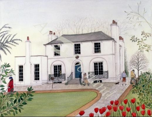 láminas y lienzos de  Keats  House, Hampstead