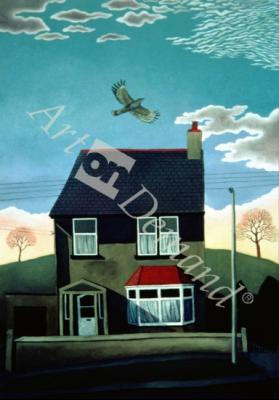 láminas y lienzos de  24 Lakeber Avenue, 1986 (acrylic)