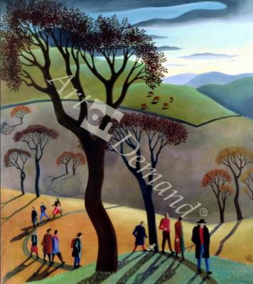 láminas y lienzos de  The Ramblers Club, 1988 (acrylic)
