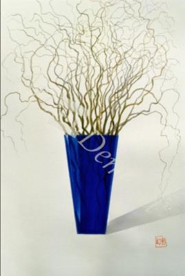 láminas y lienzos de  Chinese Willow, 1990 (w/c on paper)
