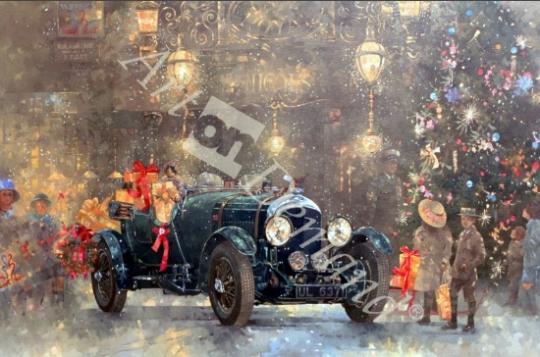 láminas y lienzos de  Christmas Bentley (oil on canvas)