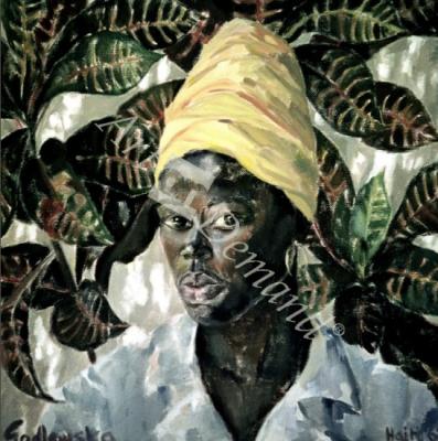 láminas y lienzos de  Lucia, 1961 (oil on canvas)