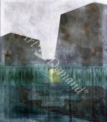 láminas y lienzos de  Selassie Monoliths, 1998 (oil on canvas)