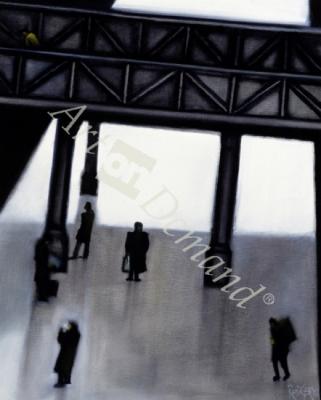 láminas y lienzos de Before the Rush, 1997 (oil on canvas)