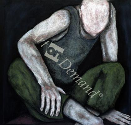 láminas y lienzos de  Resurrection (pastel on paper)