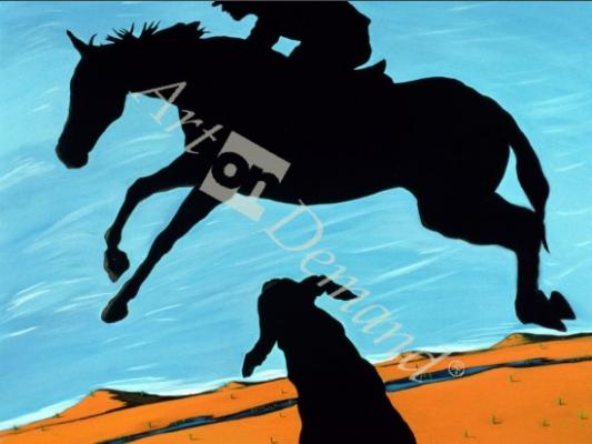 láminas y lienzos de  Chestertown Trials, 1999 (acrylic on canvas)