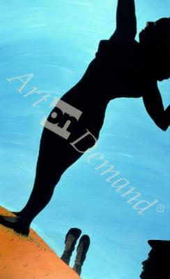 láminas y lienzos de  In the Public Eye, 1998 (acrylic on canvas)
