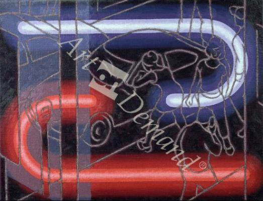 láminas y lienzos de  On the Game, 1999 (oil on canvas)
