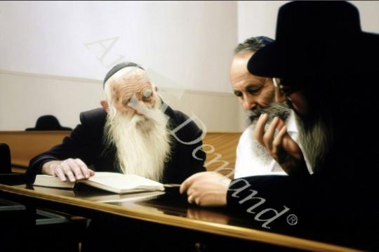 láminas y lienzos de  Jerusalem Study Group, 2002 (oil on panel)