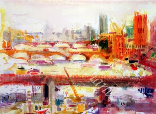 láminas y lienzos de Monet s Muse, 2002 (w/c on paper)