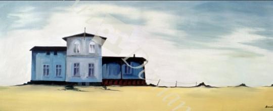 láminas y lienzos de Wide Blue (oil on canvas)