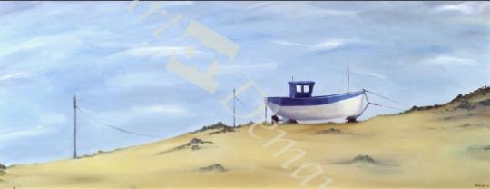 láminas y lienzos de Beached (oil on canvas)