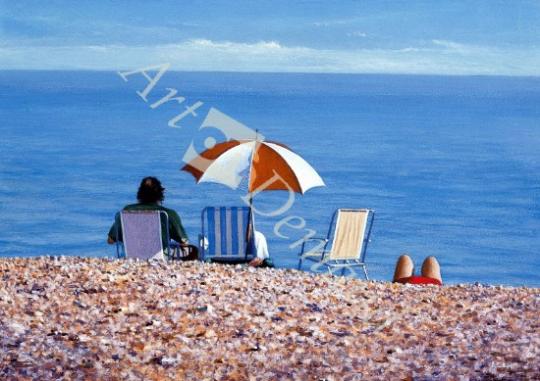 láminas y lienzos de Tranquil Space (oil on canvas)