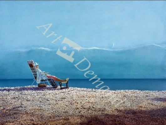 láminas y lienzos de Repose (oil on canvas)