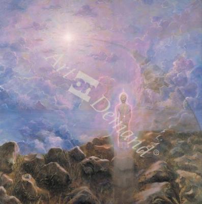 láminas y lienzos de The Path (acrylic on canvas)