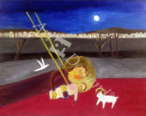 láminas y lienzos de  Mother and Child at Mazar, 2002 (acrylic on canvas)