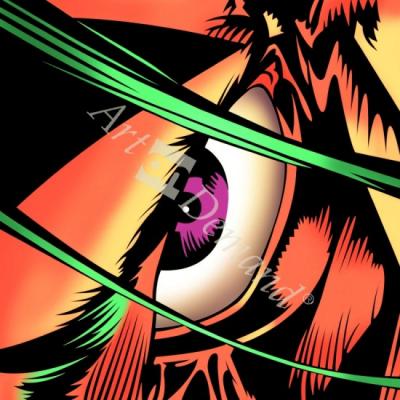 láminas y lienzos de 15 ojo