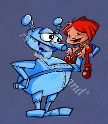 láminas y lienzos de GG_RobotCDuran