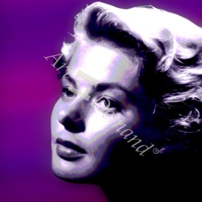 láminas y lienzos de NM E INGRID BERGMAN