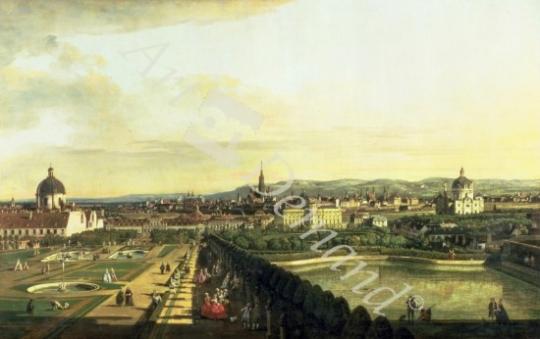 láminas y lienzos de The Belvedere from Gesehen, Vienna