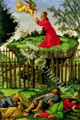 láminas y lienzos de The Agony in the Garden, c.1500 (oil on canvas)
