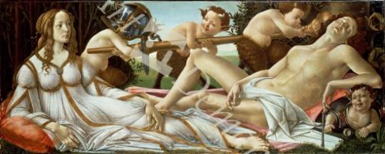 láminas y lienzos de  Venus and Mars, c.1485 (tempera and oil on panel)