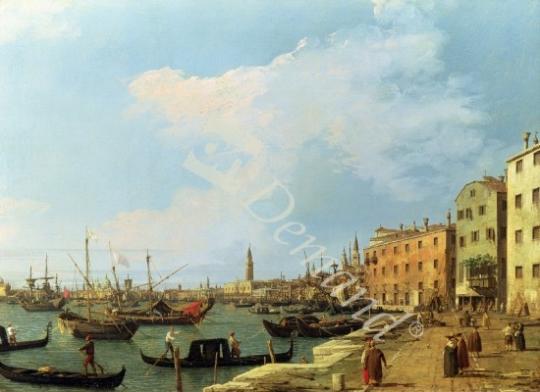 láminas y lienzos de The Riva Degli Schiavoni, 1724-30