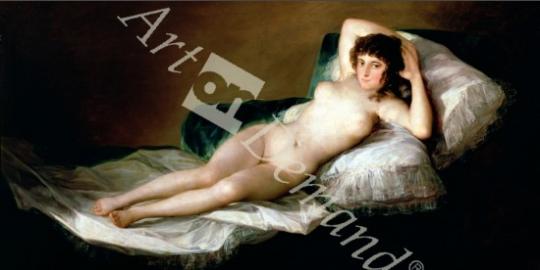 láminas y lienzos de The Naked Maja, c.1800 (oil on canvas)