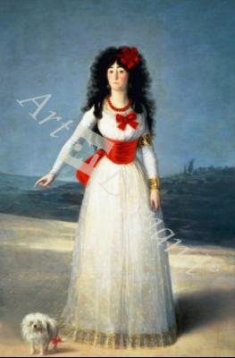 láminas y lienzos de The Duchess of Alba, 1795 (oil on canvas)