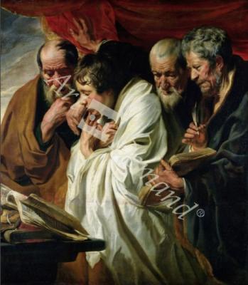 láminas y lienzos de The Four Evangelists (oil on canvas)