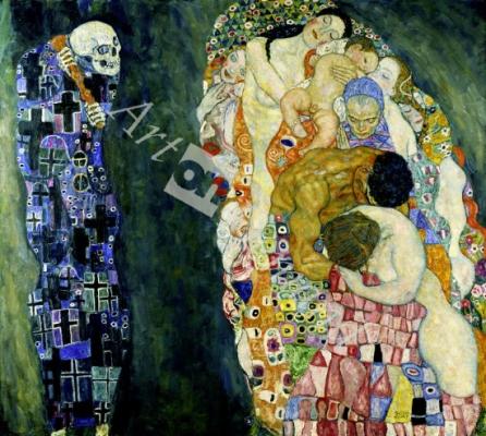 láminas y lienzos de Death and Life, c.1911 (oil on canvas)