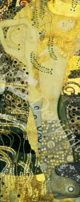 láminas y lienzos de Water Serpents I, 1904-07 (oil on canvas)