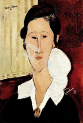láminas y lienzos de Portrait of Madame Hanka Zborowska, 1917 (oil on canvas)