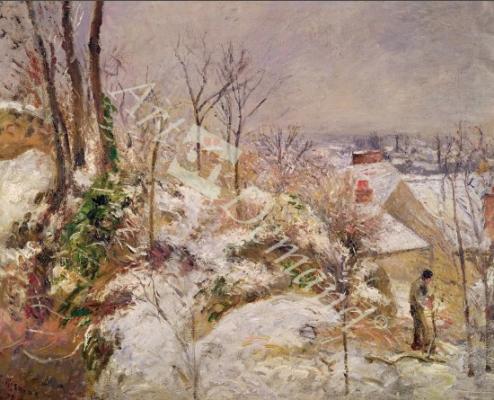 láminas y lienzos de Snow Scene