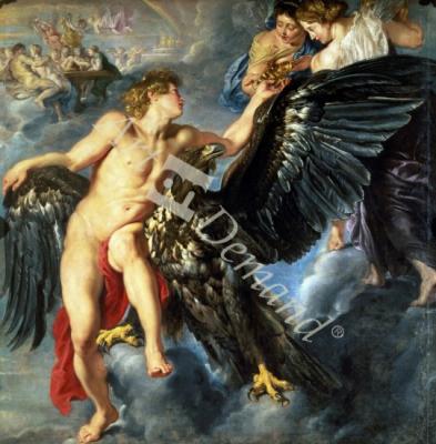 láminas y lienzos de The Kidnapping of Ganymede