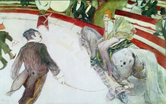 láminas y lienzos de At the Circus Fernando: The Ringmaster, 1887-88 (oil on canvas)