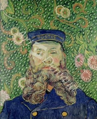 láminas y lienzos de Portrait of the Postman Joseph Roulin, 1889 (oil on canvas)