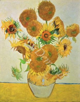 láminas y lienzos de Sunflowers, 1888