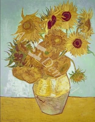 láminas y lienzos de Sunflowers, 1888 (oil on canvas)