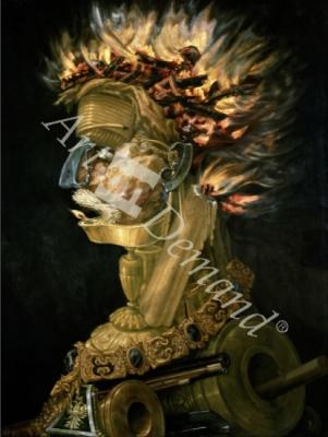 láminas y lienzos de Fire, 1566